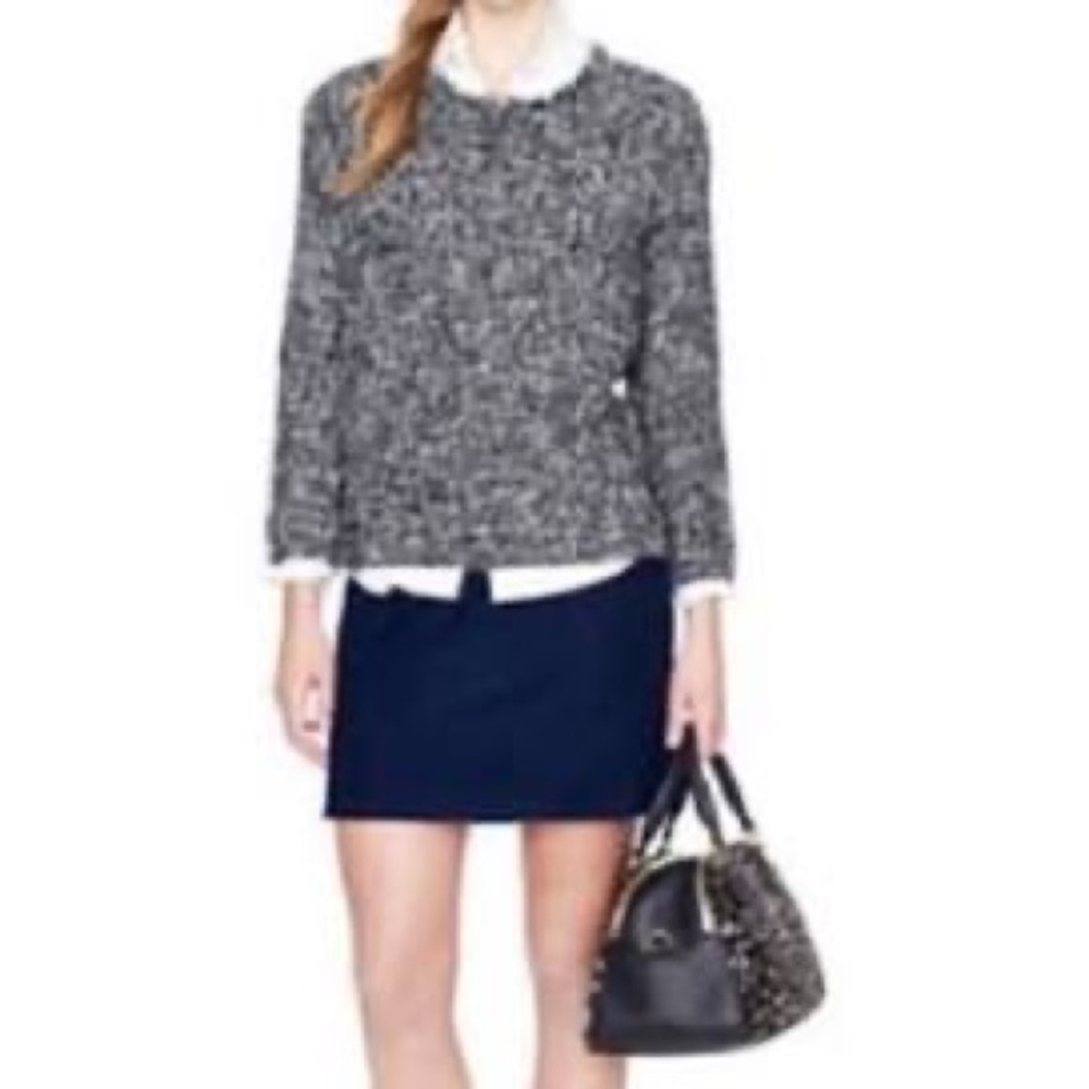 J. crew wool blend skirt